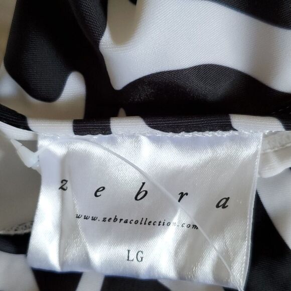 Zebra Collection White tank top - Picture 6 of 8